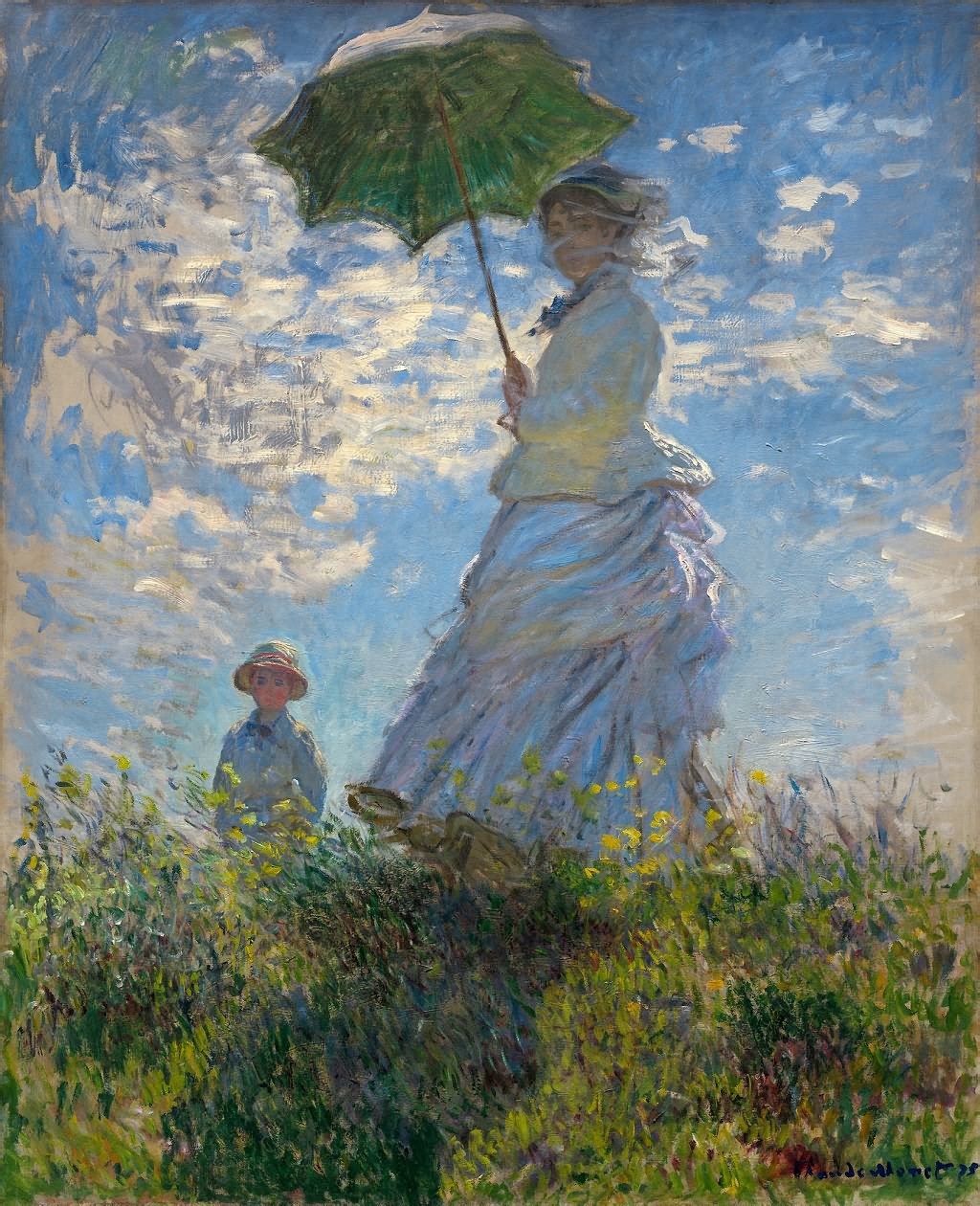 7-4.1875 持太阳伞的妇人：莫奈妇儿和她的儿子.jpg