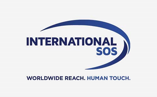 International SOS智能医疗logo_北京logo设计_高瑞品牌