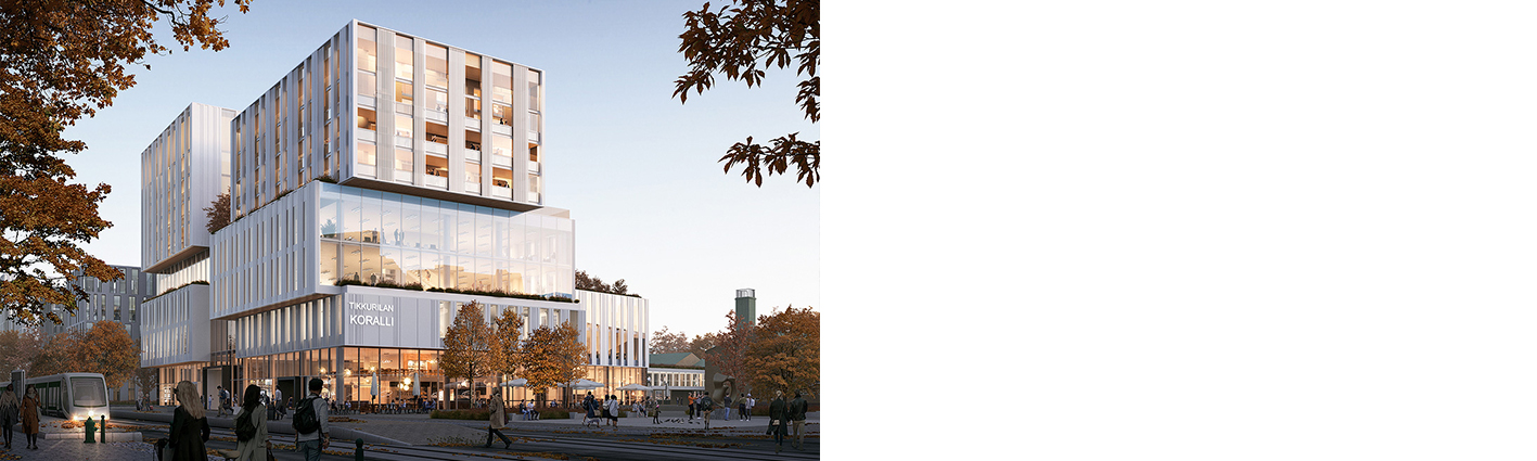 PES设计方案获选芬兰万塔市政府新办公大楼