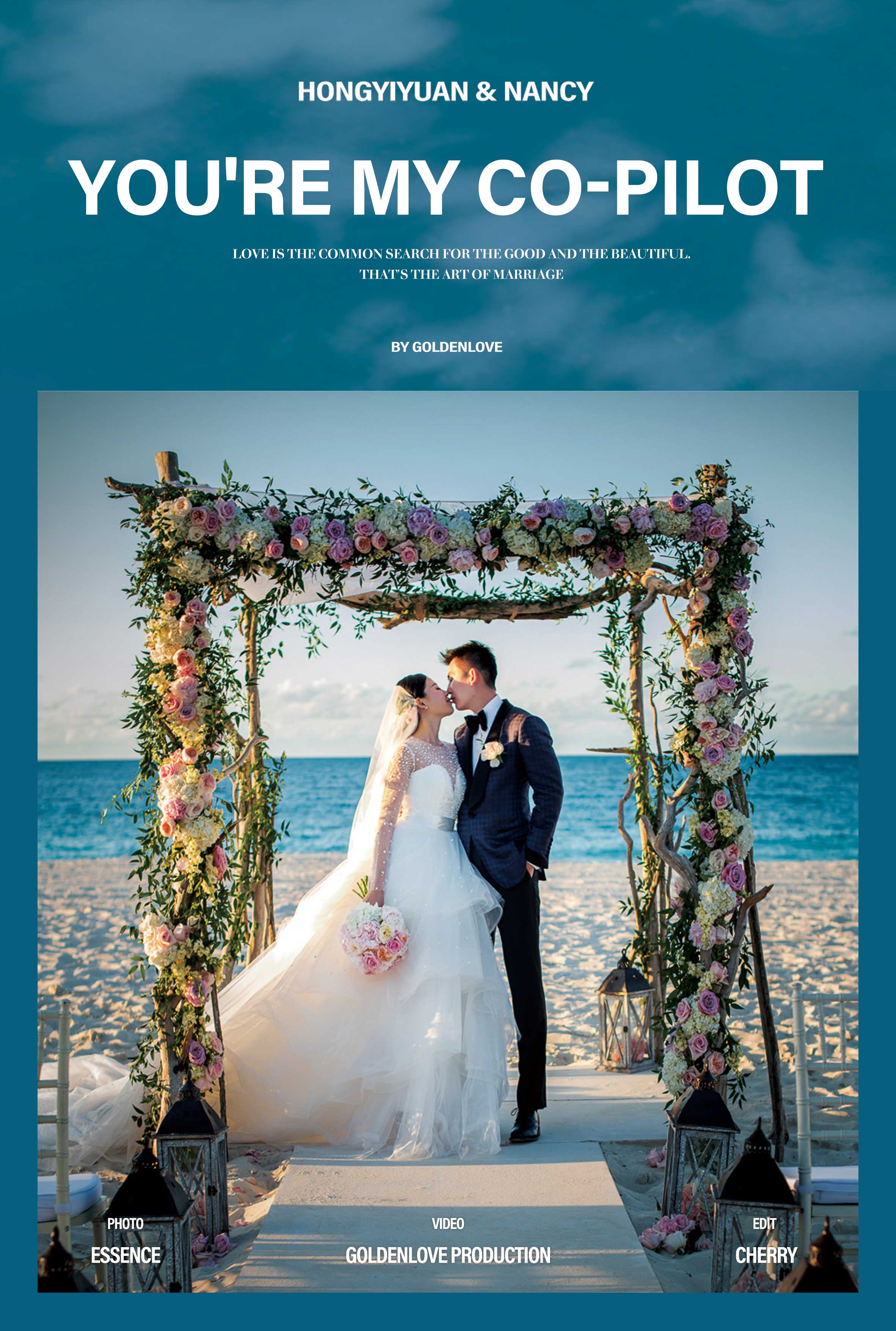 LOVE IN THE FUTURE」· GIN & SKYE迪拜旅拍 - GoldenLove Production | 亚洲十大婚礼摄像品牌