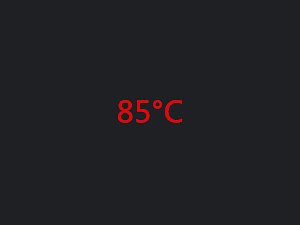 85°C