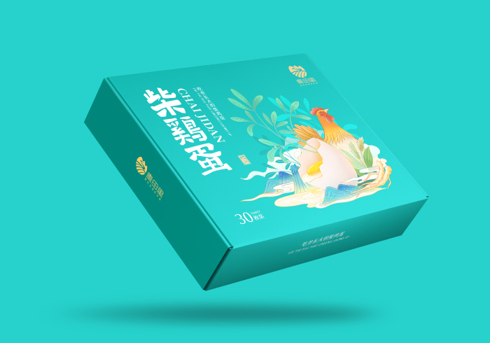 青田里茶鸡蛋系列包装设计